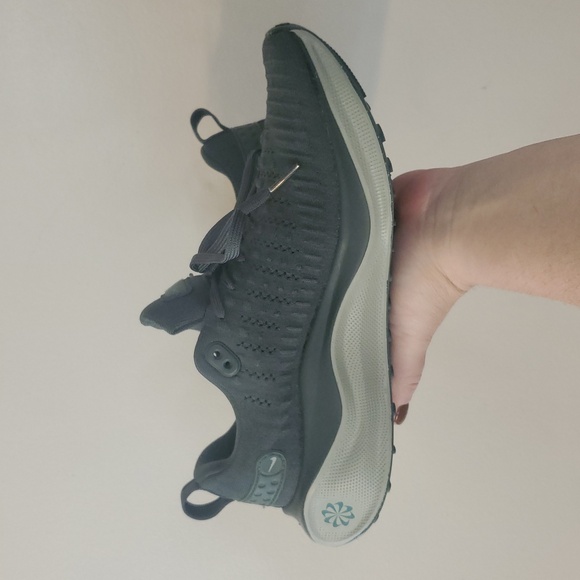 Womens Nike ReactX Infinity 4 Running Shoes Size 9 Vintage Green Jade Horizon - Picture 4 of 16